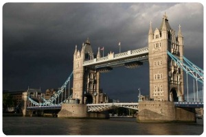 Tower Bridge v Anglii, Londýn
